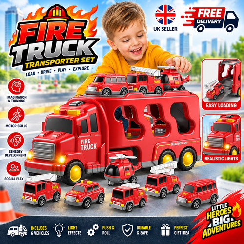 Fire trucks toys transport - trucks,