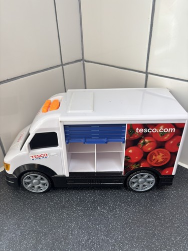 Tesco toy delivery - delivery, van