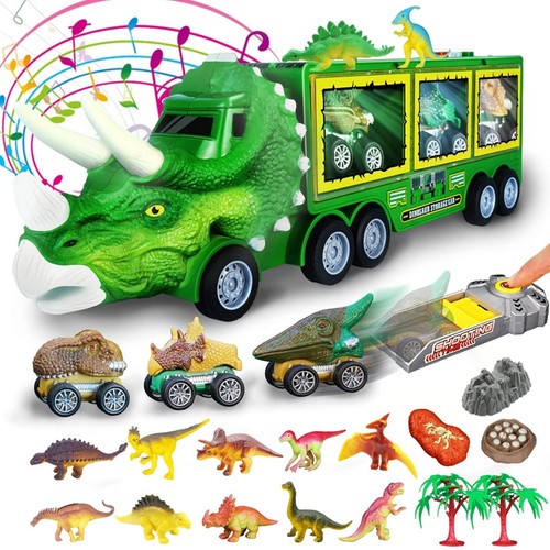 Kids dinosaur truck - truck, toy