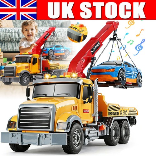 Kids toys tow truck - toys,
