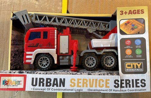 Toy fire truck friction - fire,