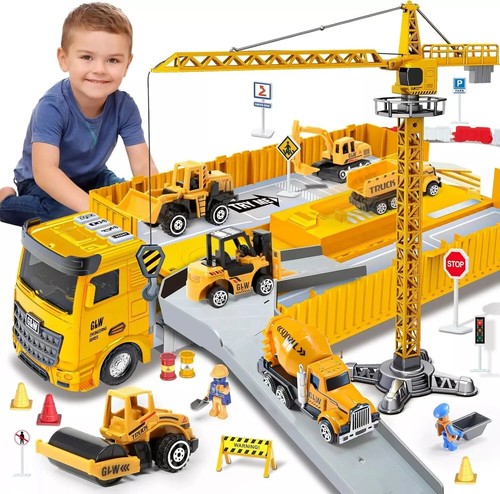 Kids big tow trucks - trucks, toy
