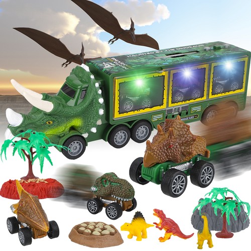 Dinosaur truck toy transport - truck,
