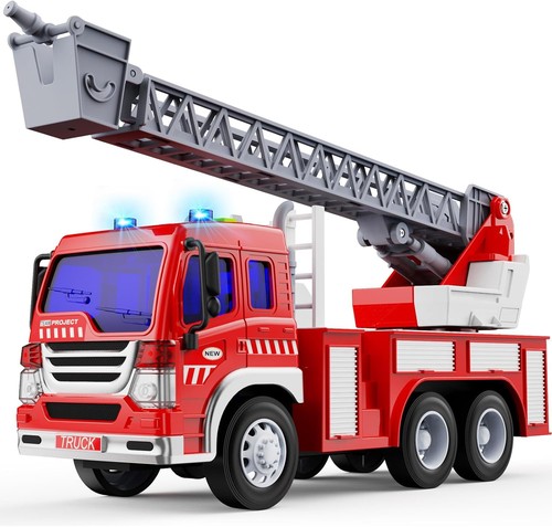 Large toy fire engine truck - large,