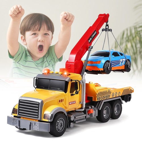 Kids rescue wrecker tow truck - kids,