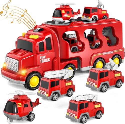Kids fire engine truck - kids,