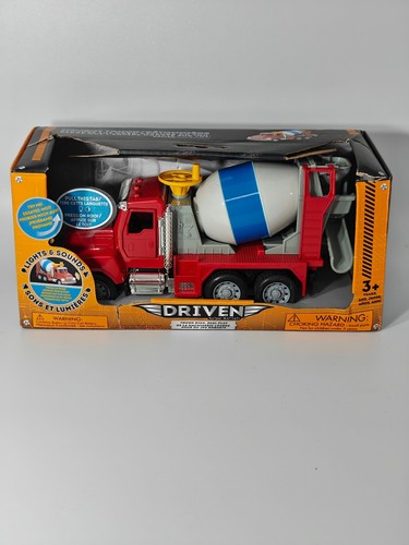 Driven cement truck toy - truck, with