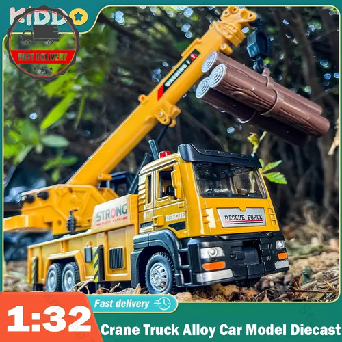 Crane truck toy - crane,