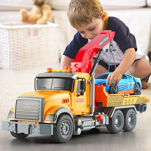 Tow truck toy large - tow,