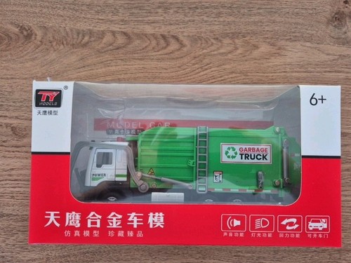 Garbage truck toy - garbage,