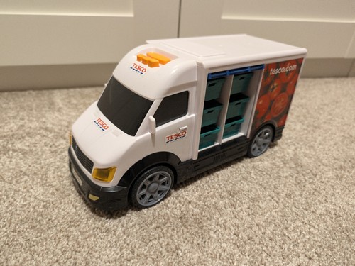 Tesco delivery toy van truck - tesco,