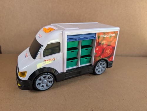 Tesco delivery van toy truck - tesco,