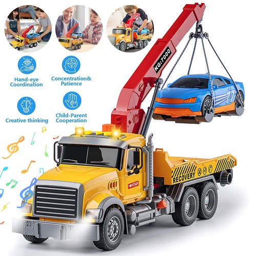 Kids toys tow truck with - kids,