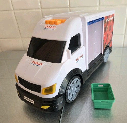 Tesco delivery van toy truck - tesco,