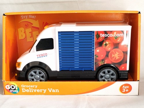 Tesco toy delivery van with - van,