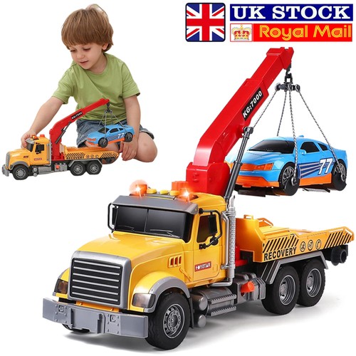 Kids big tow trucks toy - tow,