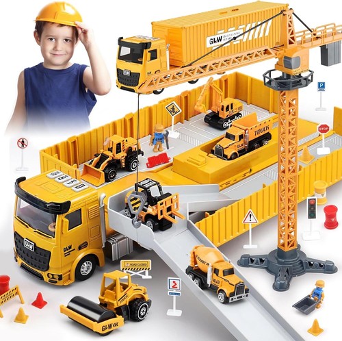 Construction vehicles for 8 - for, 3-8