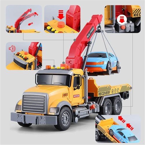Tow truck toy large - tow,
