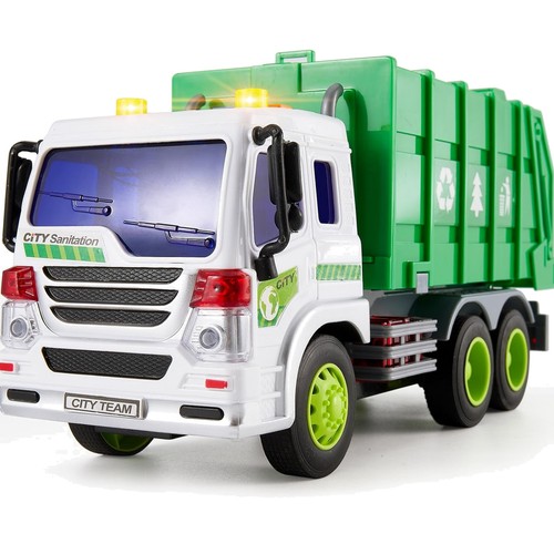 Boys girls recycling truck - boys,
