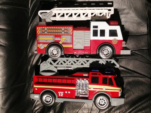 Toy fire trucks - toy, with