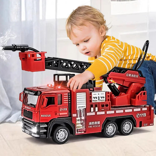 Fire engine car model toy - fire,