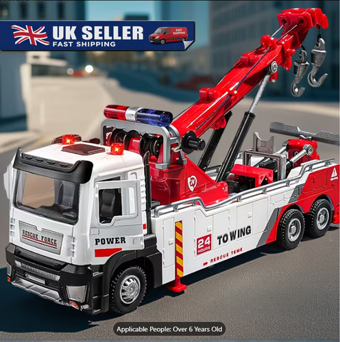 Tow truck metal alloy - tow,