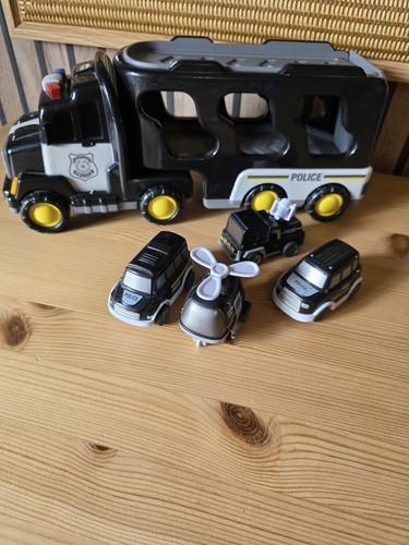 Friction powered police - 5-in-1,