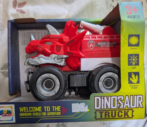 Dinosaur truck toy sounds